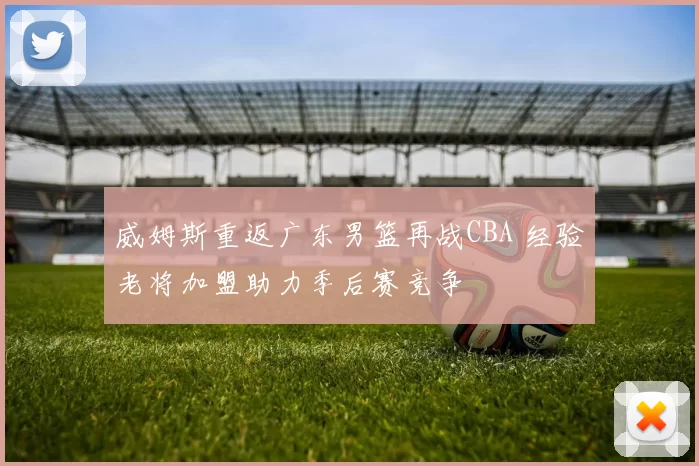威姆斯重返广东男篮再战CBA 经验老将加盟助力季后赛竞争