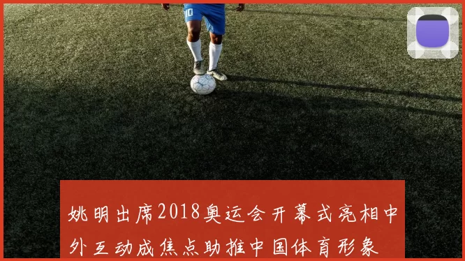 姚明出席2018奥运会开幕式亮相中外互动成焦点助推中国体育形象
